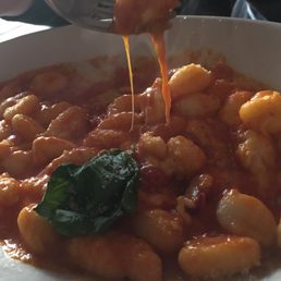 Gnocchi with tons of that good Only in Eataly kinda cheese!