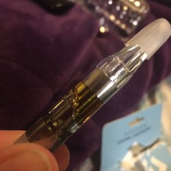 Mission Worcester Cannabis Dispensary - Unused cartridges with the oil missing from the whole bottom halves.
