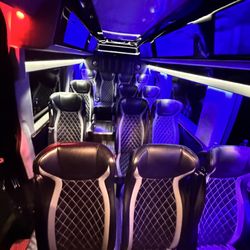 We the Limo - Sprinter interior