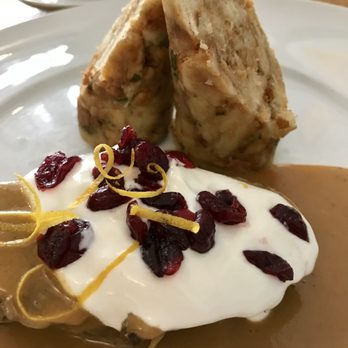 Restaurace Mincovna - beef and dumplings - Czech Near Me - Prague, Puerto Rico