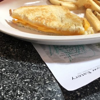 The Cow An Eatery - Kid's Grilled Cheese not melted - Diners Near Me - Morrison, Colorado The Cow An Eatery - Kid's Grilled Cheese not melted - Diners Near Me - Morrison, Colorado