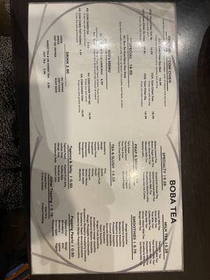 Menu photo 4 Pho District 1 Lubbock, TX