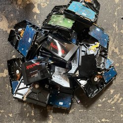 Terra Electronic Recycling - Old hard drives