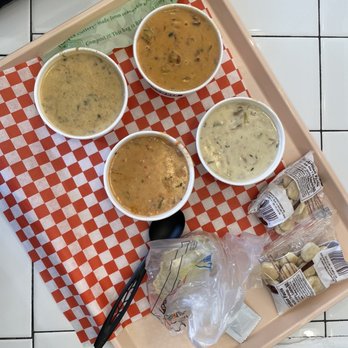 Pike Place Chowder - 4 4-Sampler Feast! - Seafood Near Me - Seattle, Washington Pike Place Chowder - 4 4-Sampler Feast! - Seafood Near Me - Seattle, Washington
