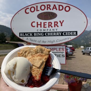 Colorado Cherry Company - Cherry Pie a la mode - Specialty Food Near Me - Lyons, Colorado