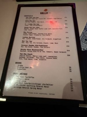 Menu photo 4 Valla Table New York, NY