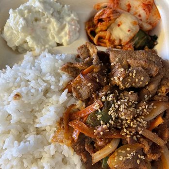 Yobo Mart - Spicy Pork Plate - Grocery Near Me - Honolulu, Hawaii Yobo Mart - Spicy Pork Plate - Grocery Near Me - Honolulu, Hawaii