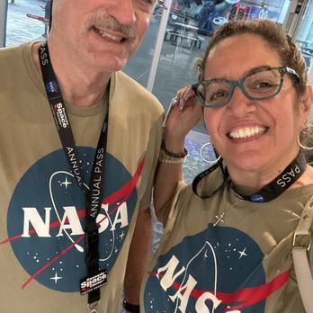 Kennedy Space Center Visitor Complex - i came back to show natasha our t-shirts! the smile on her face... she remembered us! - Museums Near Me - Merritt Island, Florida Kennedy Space Center Visitor Complex - i came back to show natasha our t-shirts! the smile on her face... she remembered us! - Museums Near Me - Merritt Island, Florida