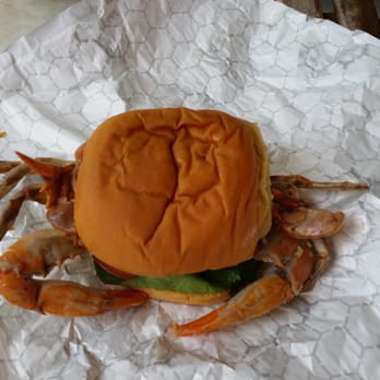 Joe's Seafood - Soft she'll crab sandwich. What could be better? - Restaurants Near Me - Severna Park, Maryland Joe's Seafood - Soft she'll crab sandwich. What could be better? - Restaurants Near Me - Severna Park, Maryland