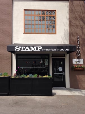 Stamp Proper Foods by null