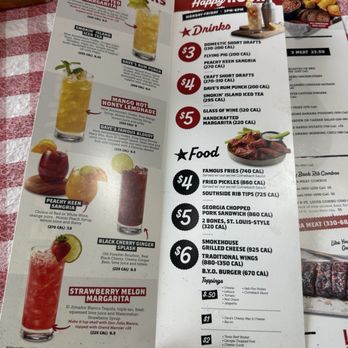 Famous Dave's Bar-B-Que - Menu - Barbeque Near Me - Bellevue, Nebraska Famous Dave's Bar-B-Que - Menu - Barbeque Near Me - Bellevue, Nebraska