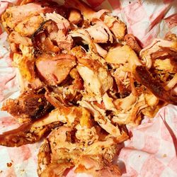 Memphis Minnie's - BBQ Chicken Caesar Salad /this is the side of the BBQ Chicken, salad packed separately.