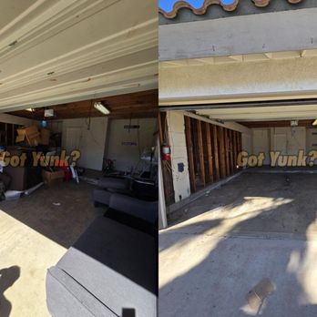 Affordable Hauling - Junk removal in Littlerock, CA. before and after photo showing yard or garage cleared of trash, furniture, and debris. - Junk Removal & Hauling Near Me - Palmdale, California Affordable Hauling - Junk removal in Littlerock, CA. before and after photo showing yard or garage cleared of trash, furniture, and debris. - Junk Removal & Hauling Near Me - Palmdale, California