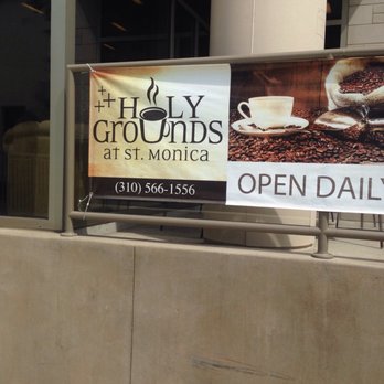 Holy Grounds at St. Monica - It's open every day, very convenient. - Coffee & Tea Near Me - Santa Monica, California Holy Grounds at St. Monica - It's open every day, very convenient. - Coffee & Tea Near Me - Santa Monica, California