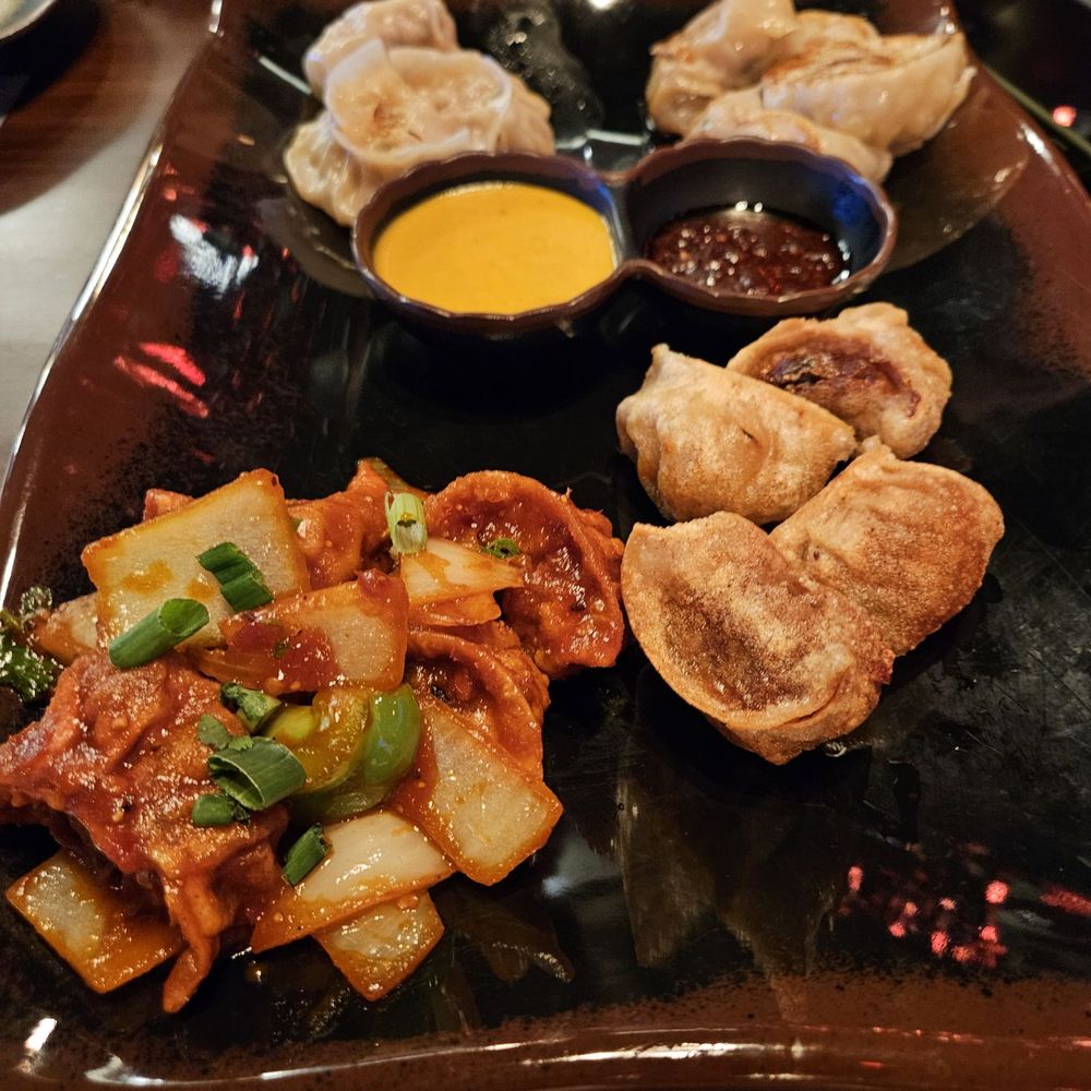 Nimto Restaurant & Bar - Momo platter (pork) - Himalayan/Nepalese Near Me - Hurst, Texas Nimto Restaurant & Bar - Momo platter (pork) - Himalayan/Nepalese Near Me - Hurst, Texas