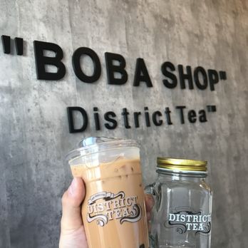 District Tea - Hong Kong Milk Tea w/ Boba - Bubble Tea Near Me - San Francisco, California