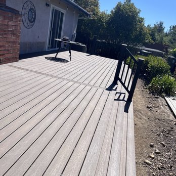 Palm Construction - New backyard deck. - Masonry/Concrete Near Me - San Lorenzo, California Palm Construction - New backyard deck. - Masonry/Concrete Near Me - San Lorenzo, California