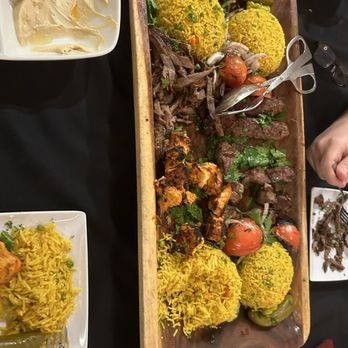 Caroun Restaurant - Family Platter for 4 - Mediterranean Near Me - Phoenix, Arizona
