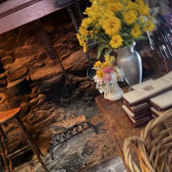 Dobbin House Tavern - Old fireplace when you walk in - Bars Near Me - Gettysburg, Pennsylvania
