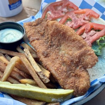 The Shrimp Boat - Fried Flounder Sandwich - Seafood Near Me - Ocean City, Maryland