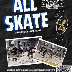 Hall of Dames - Monthly community skate nights