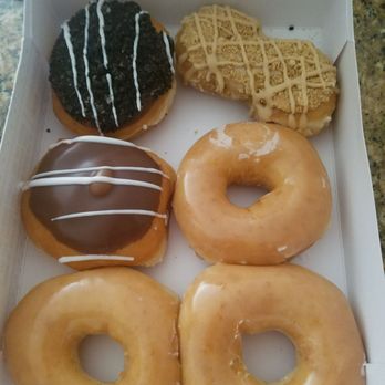 Krispy Kreme - Oreo, Nutter Butter, chocolate ice custard filling, and 3 originals straight from the belt. - Donuts Near Me - Las Vegas, Nevada