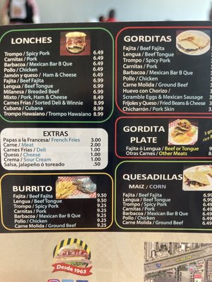 Menu photo 2 LONCHES DON PEPE Mesquite, TX