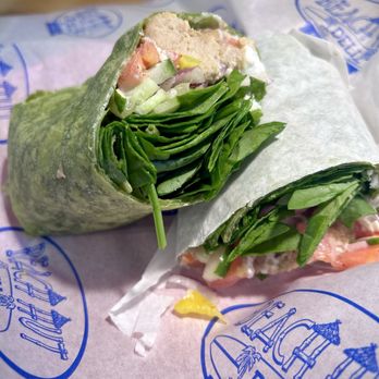 Beach Hut Deli - Special vegan Impossible chickn wrap (instagram: jax.vegan.eats) - Salad Near Me - Sacramento, California