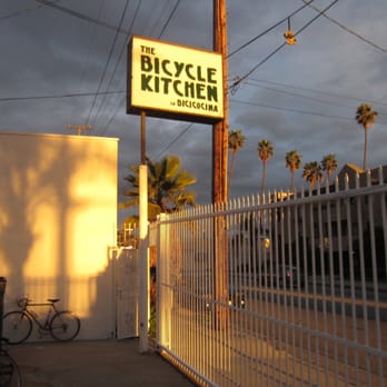 Bicycle Kitchen - La Bicicocina - the Bicycle Kitchen sign on Fountain Ave @ Virgil - Bike Repair/Maintenance Near Me - Los Angeles, California Bicycle Kitchen - La Bicicocina - the Bicycle Kitchen sign on Fountain Ave @ Virgil - Bike Repair/Maintenance Near Me - Los Angeles, California