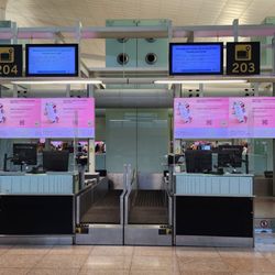 Aeropuerto de Barcelona - United check in