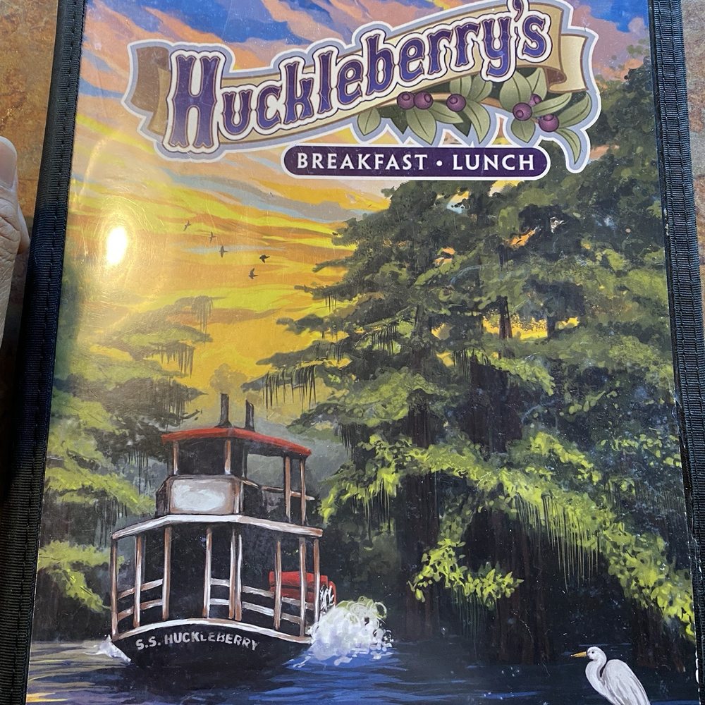 Huckleberry's - Front of menu - Breakfast & Brunch Near Me - Fairfield, California