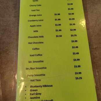The Pfunky Griddle - Drink menu - Breakfast & Brunch Near Me - Nashville, Tennessee The Pfunky Griddle - Drink menu - Breakfast & Brunch Near Me - Nashville, Tennessee