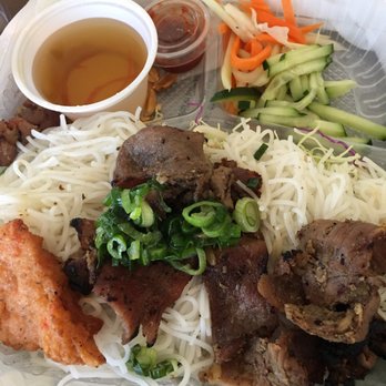 Pho King - Grilled pork and shrimp cake ("on sugar cane skewer") vermicelli to go - Vietnamese Near Me - Oakland, California Pho King - Grilled pork and shrimp cake ("on sugar cane skewer") vermicelli to go - Vietnamese Near Me - Oakland, California