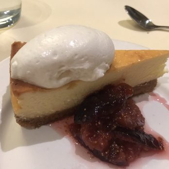 Piatti - And mascarpone cheesecake, amaro fig jam, graham cracker crust,whipped cream - Italian Near Me - Sacramento, California Piatti - And mascarpone cheesecake, amaro fig jam, graham cracker crust,whipped cream - Italian Near Me - Sacramento, California