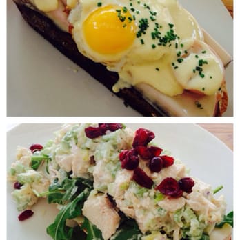 Copa Vida - Croque Madame and chicken salad sandwich! - New American Near Me - Pasadena, California Copa Vida - Croque Madame and chicken salad sandwich! - New American Near Me - Pasadena, California