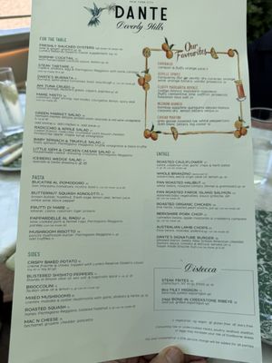 Menu photo 2 Dante Beverly Hills Beverly Hills, CA Menu photo 2 Dante Beverly Hills Beverly Hills, CA