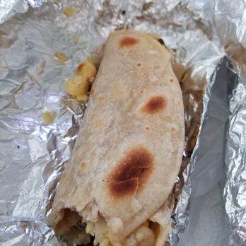 Marcos Taqueria - Bacon, potato and egg with beans. Not fresh at all. - Mexican Near Me - Houston, Texas Marcos Taqueria - Bacon, potato and egg with beans. Not fresh at all. - Mexican Near Me - Houston, Texas