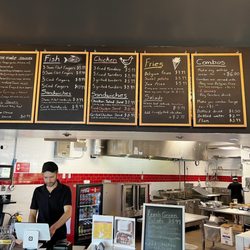 Golden Chips - The menu