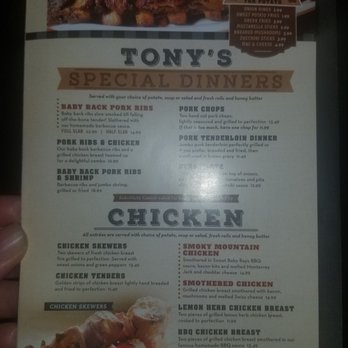 Market Street - the menu for tony's special dinners - Seafood Near Me - Logansport, Indiana Market Street - the menu for tony's special dinners - Seafood Near Me - Logansport, Indiana