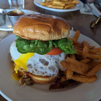 Fond - Hangover burger added pulled pork - Asian Fusion Near Me - Lahaina, Hawaii Fond - Hangover burger added pulled pork - Asian Fusion Near Me - Lahaina, Hawaii