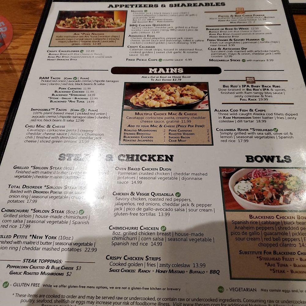 Ram Restaurant & Brewery - American Near Me - Puyallup, Washington Ram Restaurant & Brewery - American Near Me - Puyallup, Washington