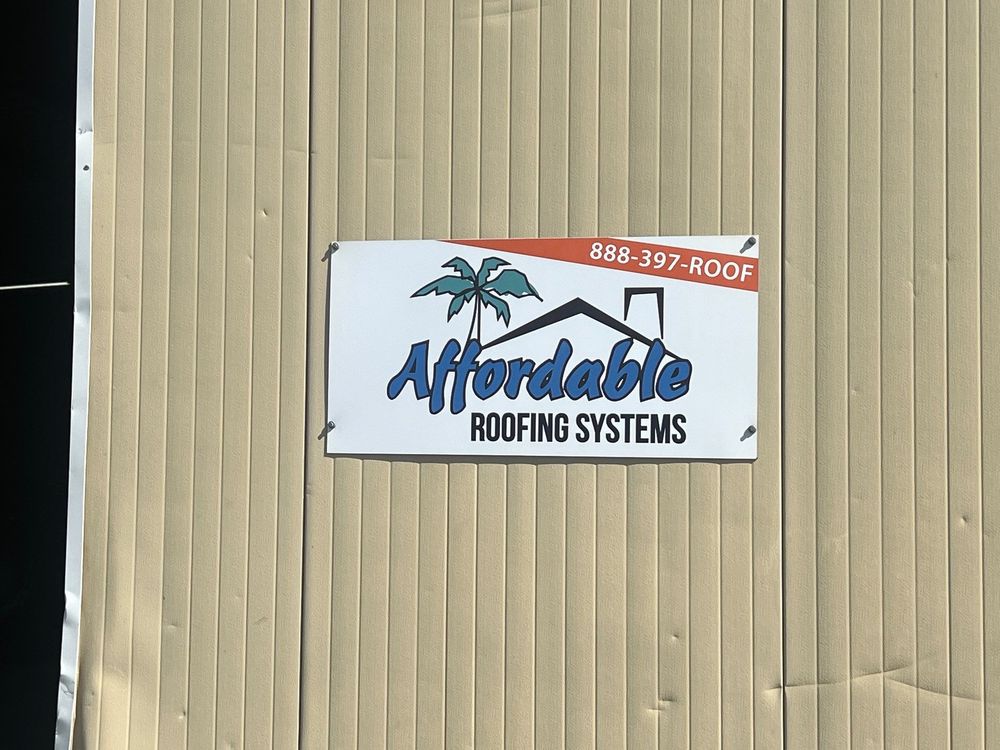 Slide of Affordable Roofing Systems