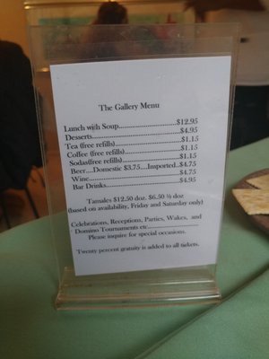 Menu photo 1 McCarty's Gallery Restaurant Merigold, MS Menu photo 1 McCarty's Gallery Restaurant Merigold, MS