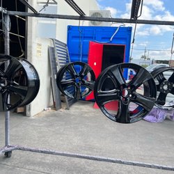 Express Coating - Rims, color glossy black