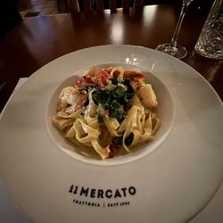 Il Mercato - Fettuccine with shrimp