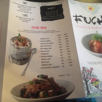 Fuchai - Here's the outside of the menu. - Korean Near Me - Miami, Florida
