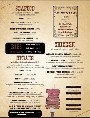 Menu photo 6 Corner Grub House Sulphur Springs, TX Menu photo 6 Corner Grub House Sulphur Springs, TX