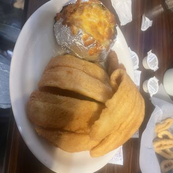 Blue Harbor Seafood & Mariscos - Flounder and baked potato - Seafood Near Me - Houston, Texas Blue Harbor Seafood & Mariscos - Flounder and baked potato - Seafood Near Me - Houston, Texas