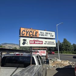Cody Custom Cycle - West end of Cody right on Hwy 16