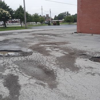 Family Dollar - Pot holes - Clyde, Ohio